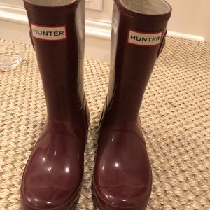 Hunter rainboots mid calf